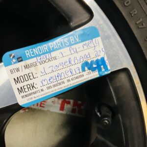 Banden set Renault Megane 4 Zomerbanden 205/50 R17 17inch Velgen 1-P4-MEG4