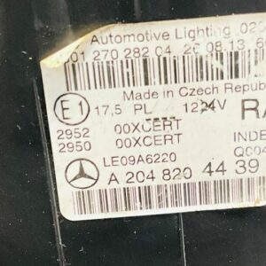 Koplamp Mercedes C Klasse W204 ILS Xenon LED A2048204439 Orgineel Rechts 3-B10-2170