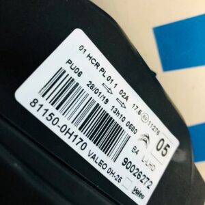 Koplamp set Citroen C1 2014-2019 Origineel LINKS RECHTS Nieuw